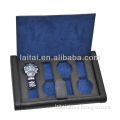 4 Watches Travel Leather Watch Box